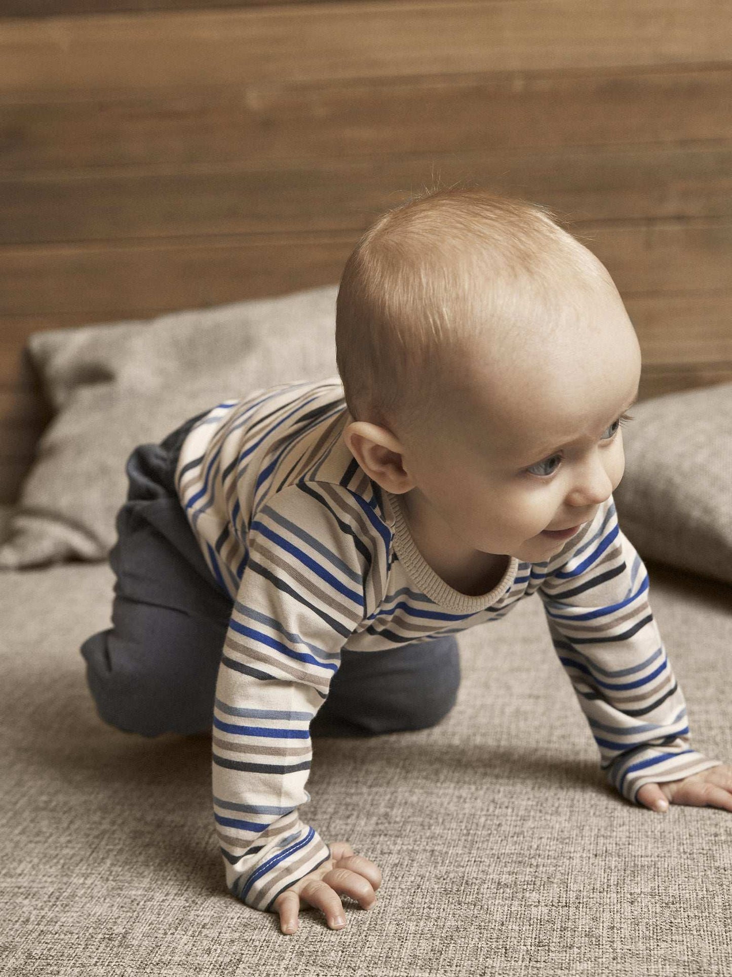 EnFant romper LM streep flintstone 68