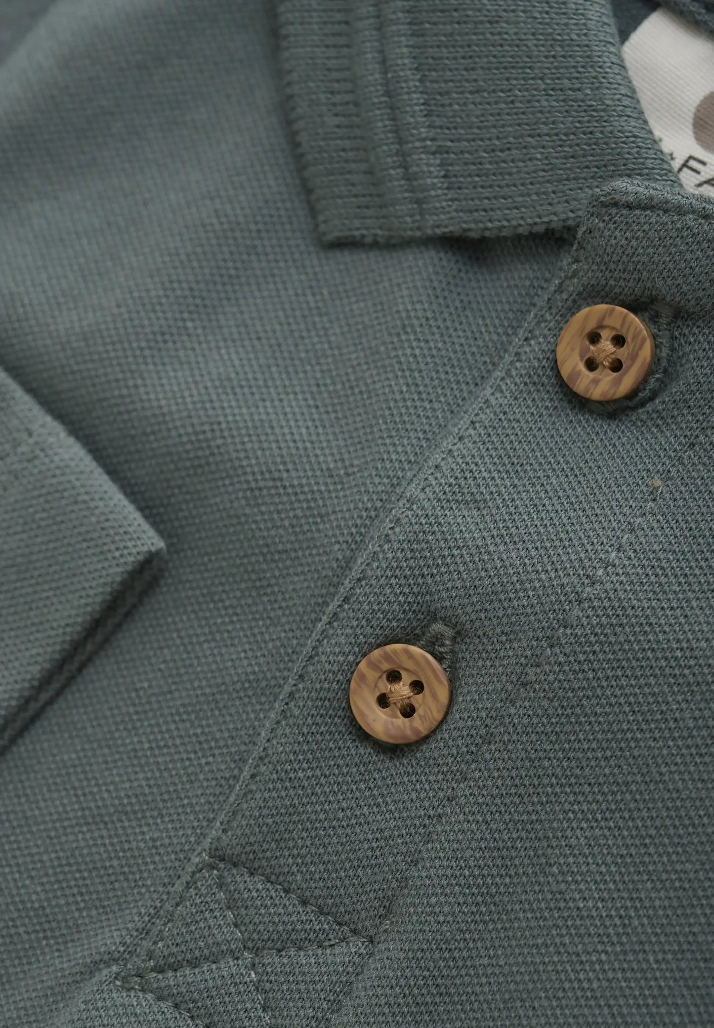 En Fant Body LS Polo groen 68