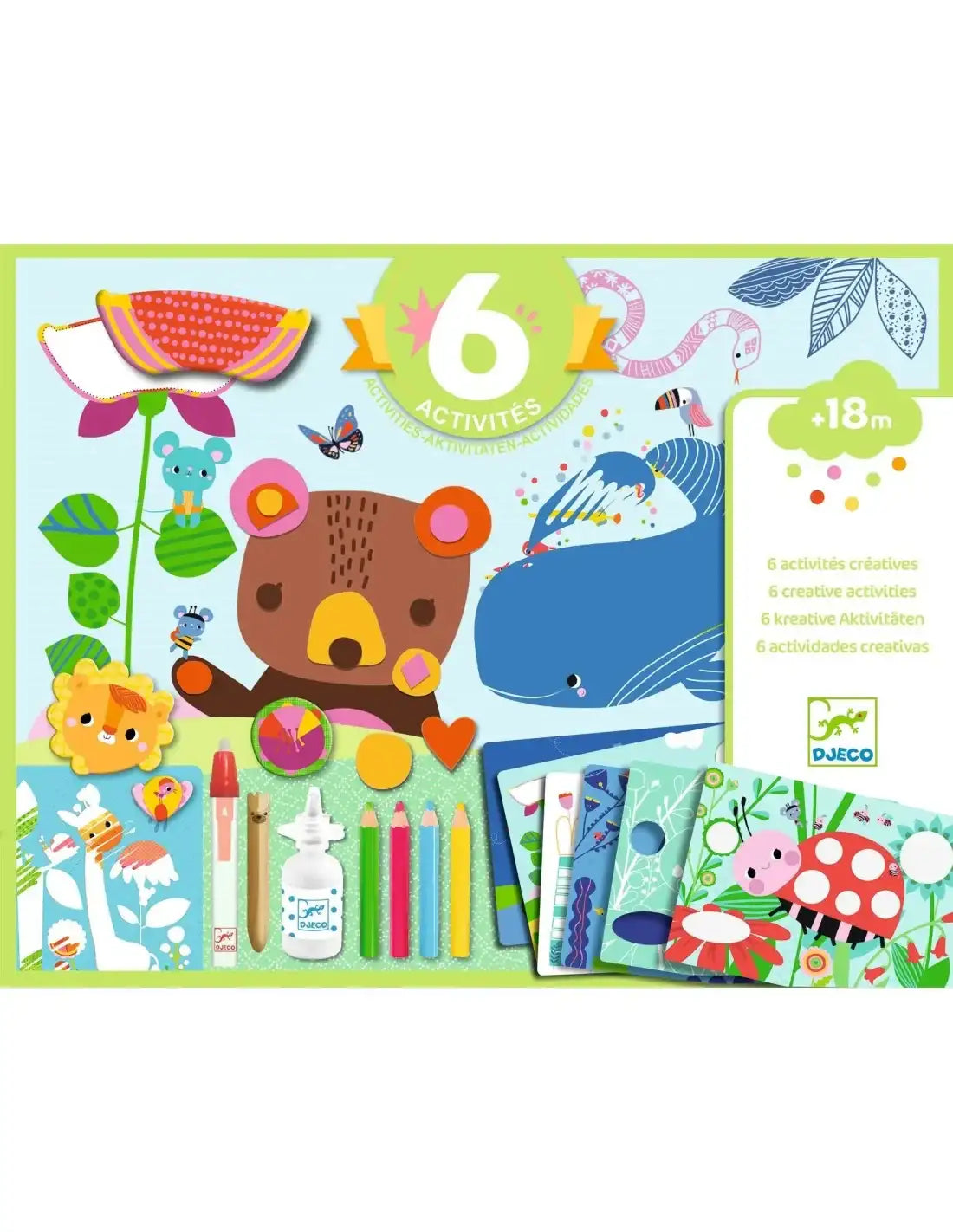 Djeco knutseldoos De muis en zijn vrienden +18m