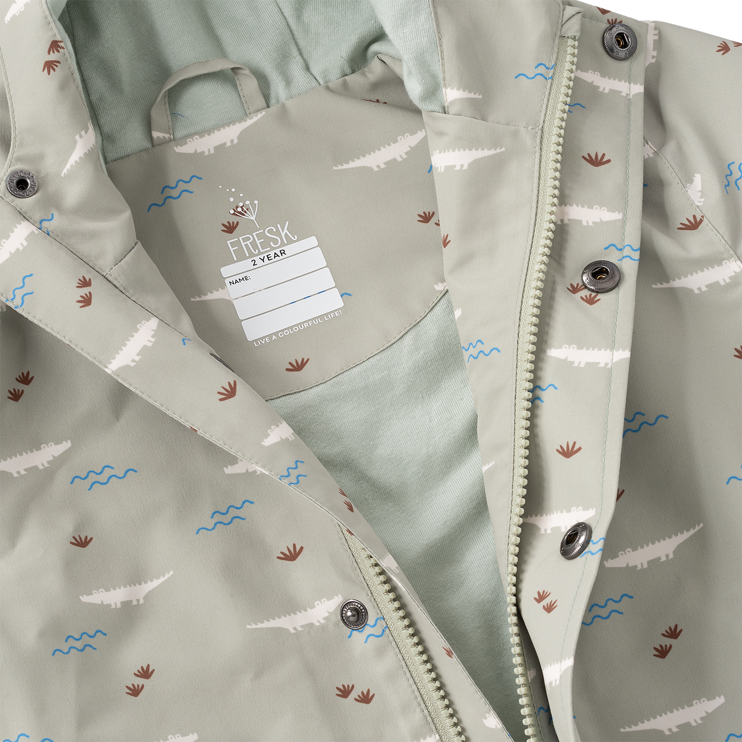 Fresk Regenjas Croco