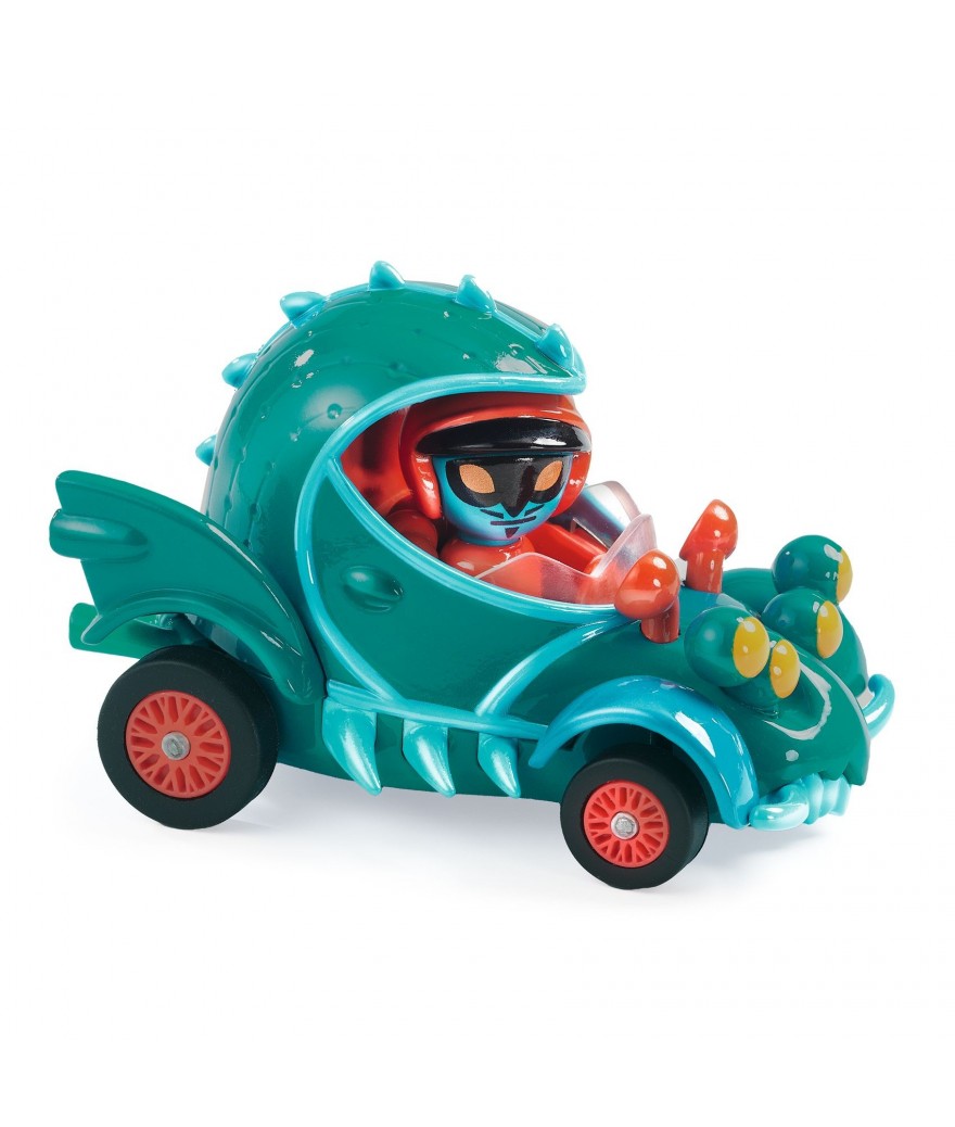 Djeco speelgoedauto crazy motors funny beast 3+