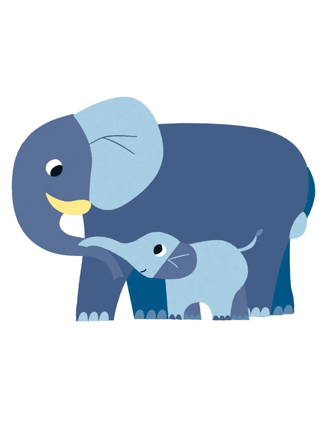 Djeco stickers dierenmoeders met babies +18m