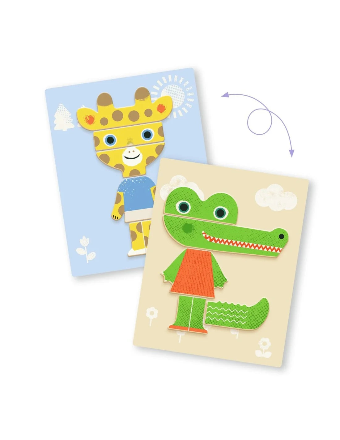 Djeco Inzebox Mix Animals 3+