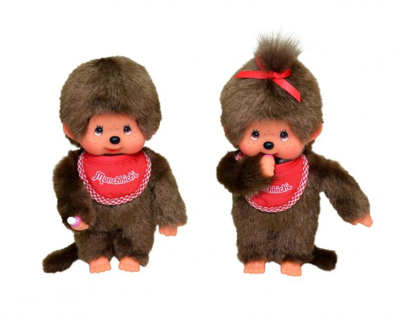 Monchhichi Jongen met slab rood