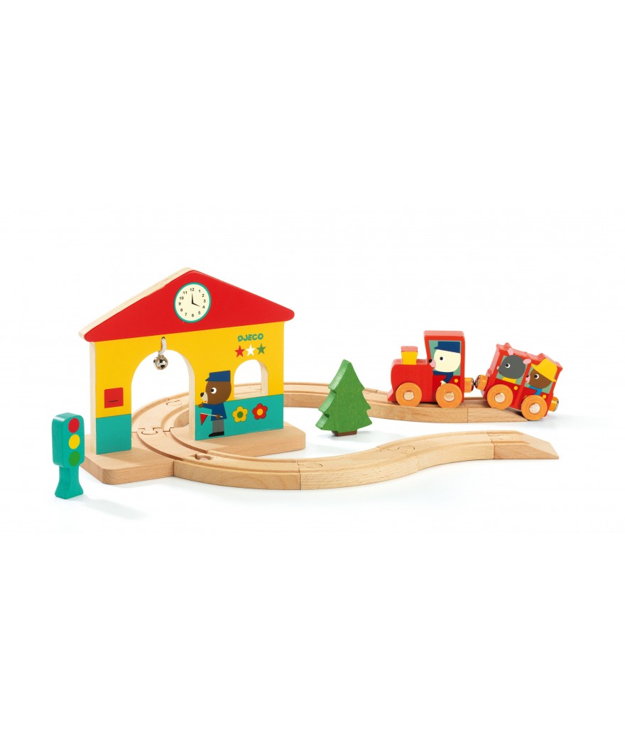 Djeco minitrein +18 m