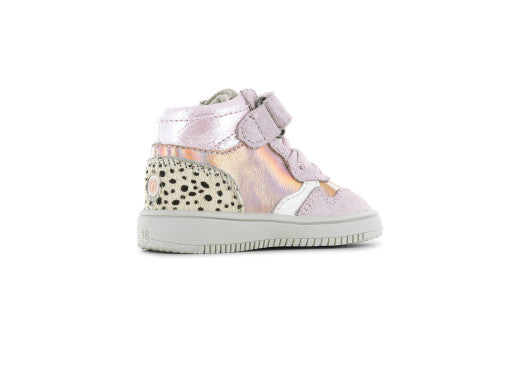 Shoesme roze sneakertje met panterprint 21