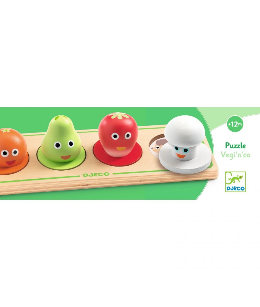 Djeco legpuzzel veginco +12m