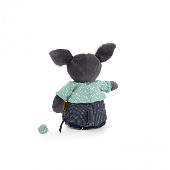 Moulin Roty muziekknuffel hondje Puce & Pilou 0+