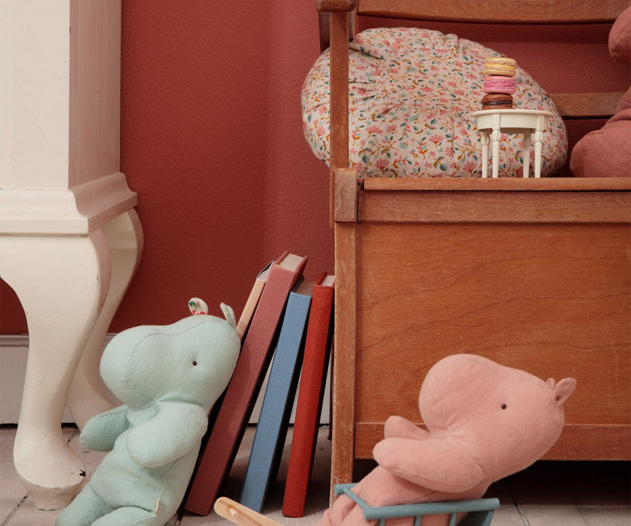 Maileg Cushion, Round, Small - Flower