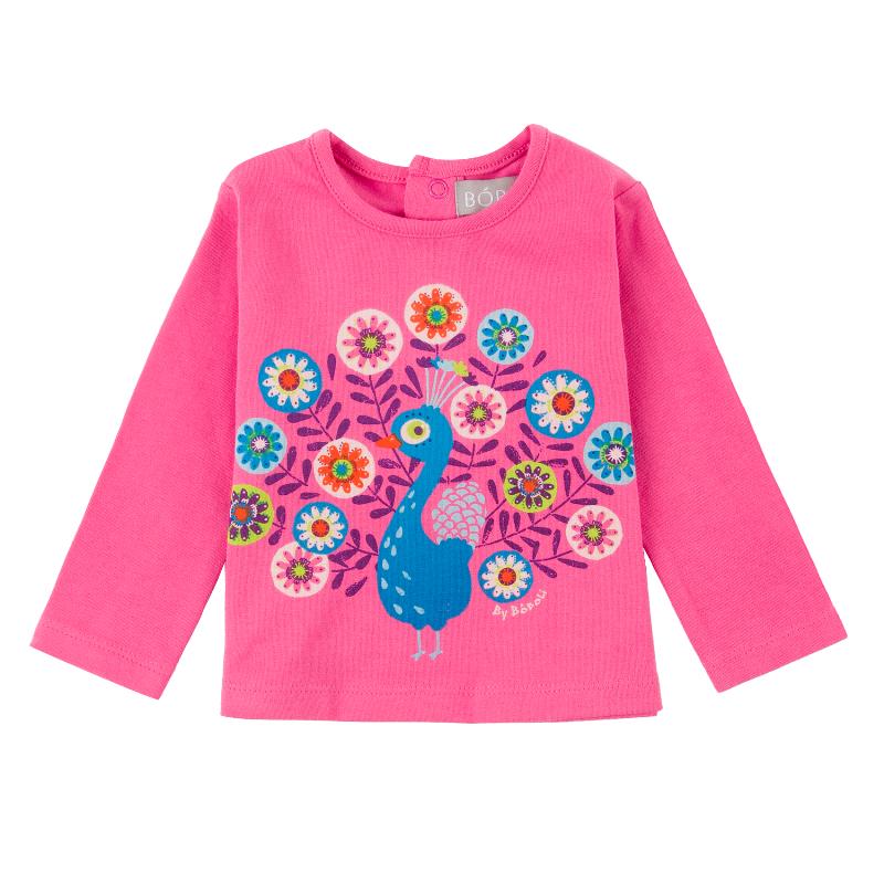 boboli t-shirt pauw 98-t-shirt-STA4kids design kinderkleding & speelgoed-Boboli