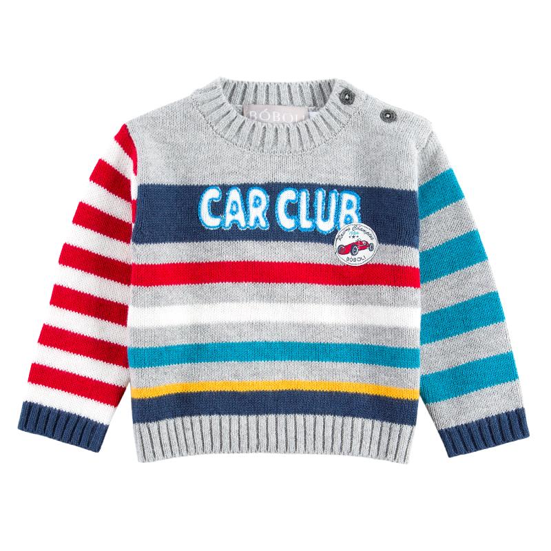 boboli trui carclub 98-Baby- en peutertruitjes-STA4kids design kinderkleding & speelgoed-Boboli