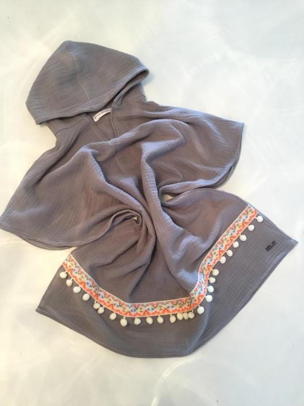petitepippa badponcho met bolletjeslint