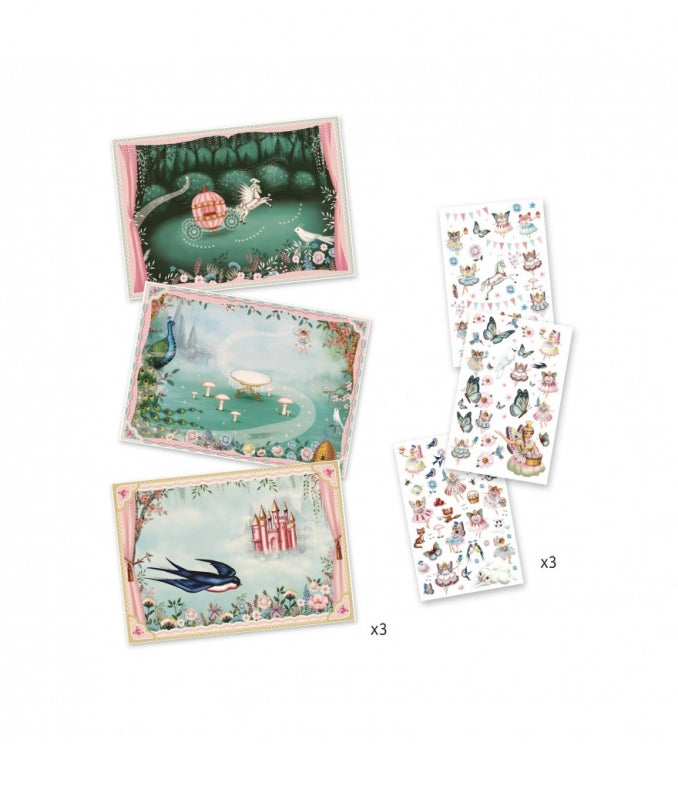Djeco krasspel in fairyland 4+