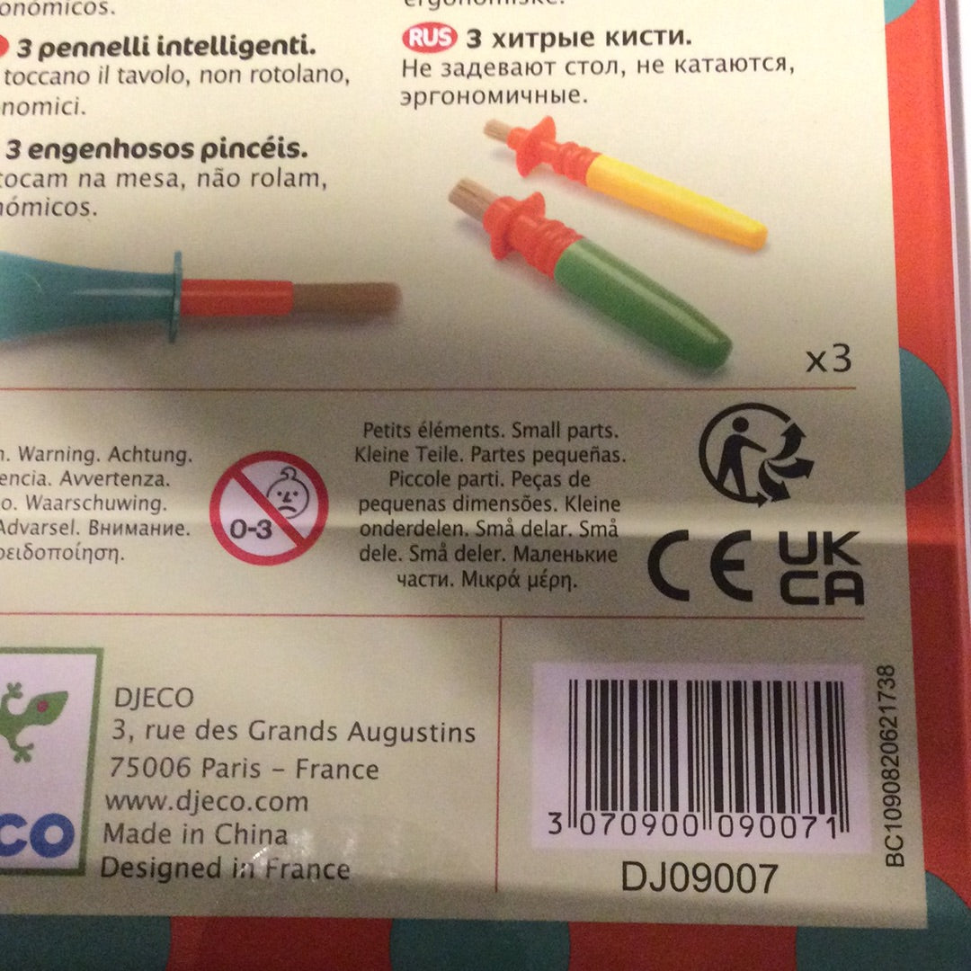 Djeco slimme kwasten trio 3+