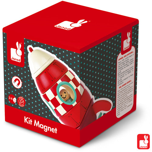 janod magneetset raket 2+