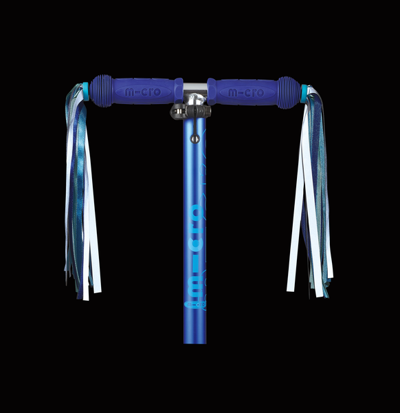 micro step linten blauw reflecterend