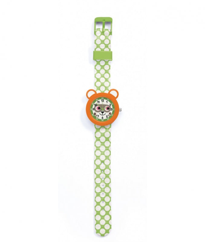 djeco horloge wasbeertje