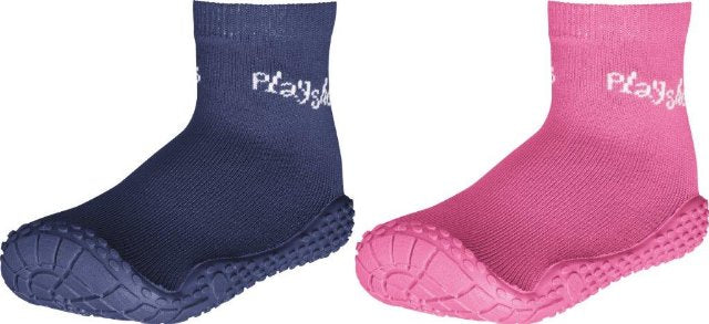 playshoes sloffen waterschoen navy