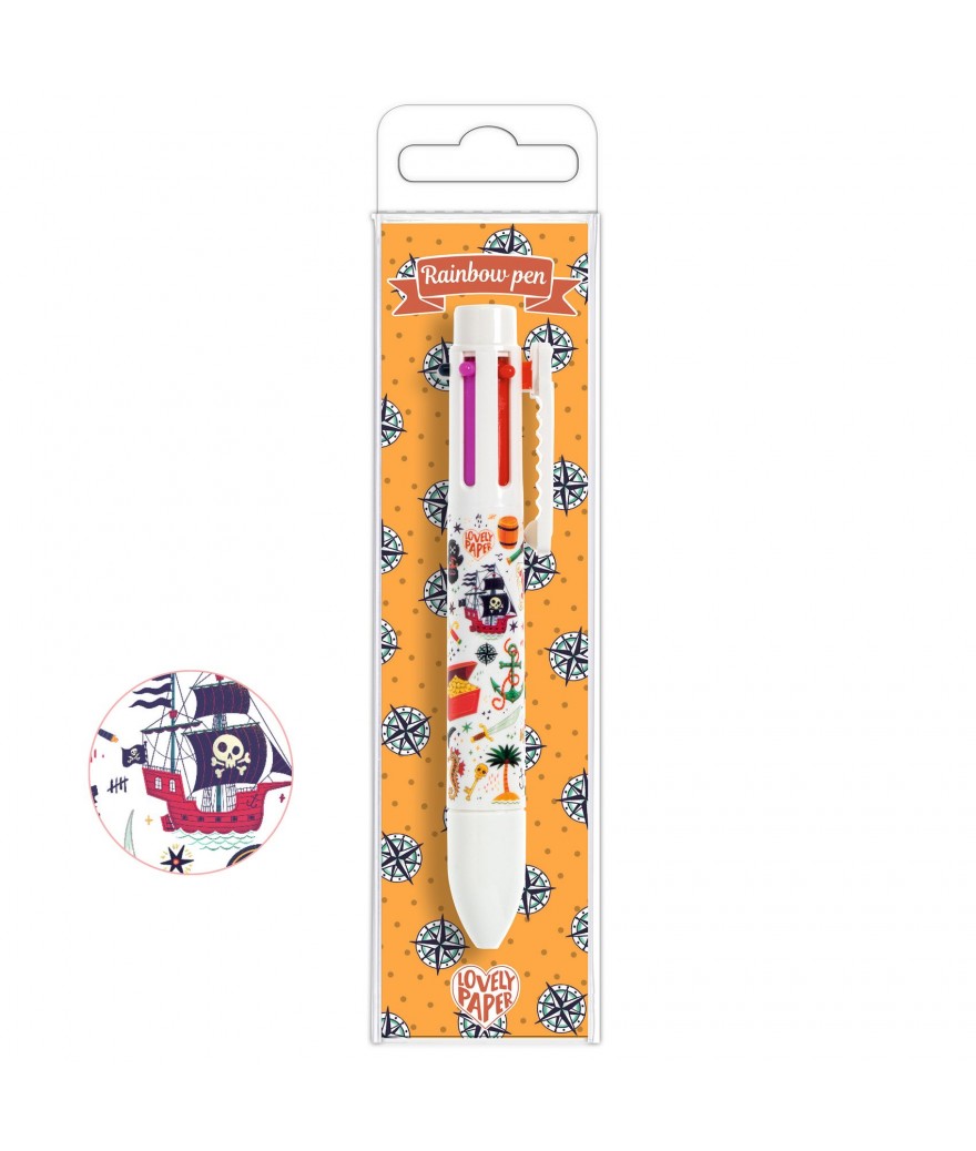 Djeco regenboogpen steve piraat