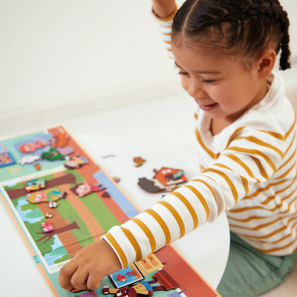 Janod Magneetboek Huisdieren 3+