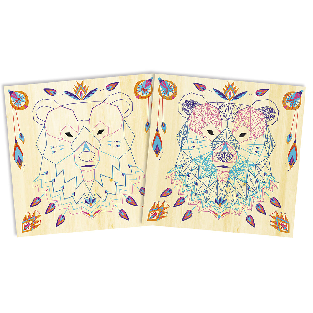 Janod Atelier Deco Spijker Touw Dieren 8+