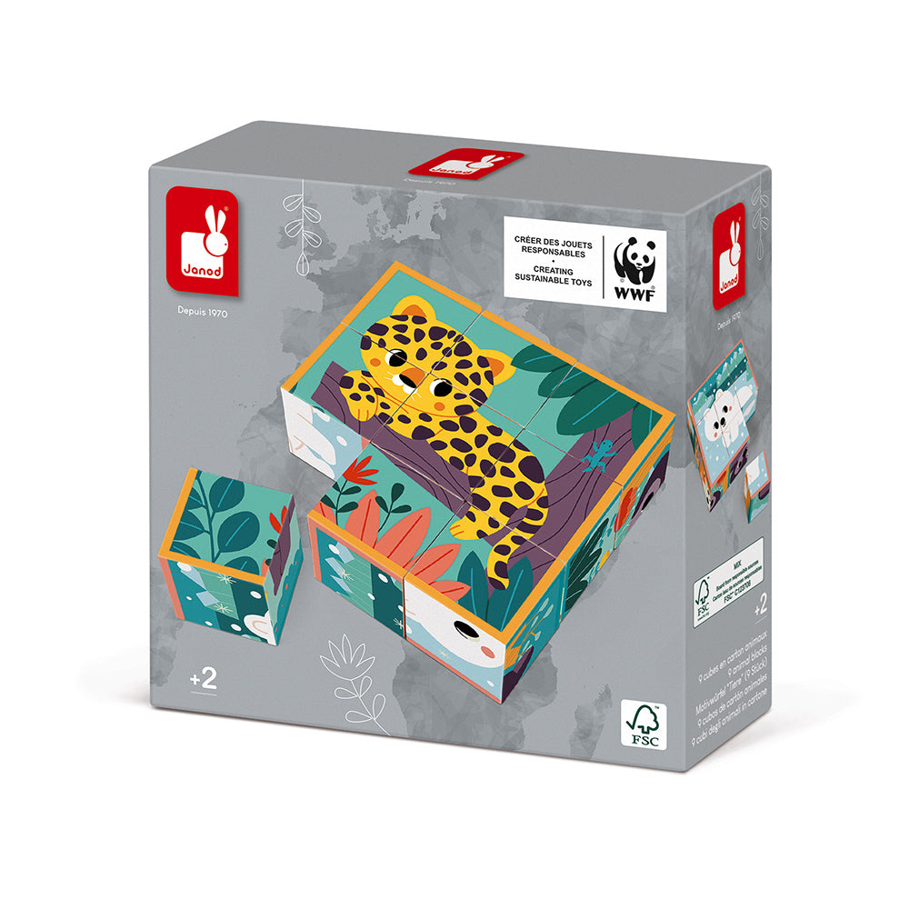 Janod blokpuzzel WWF 2+