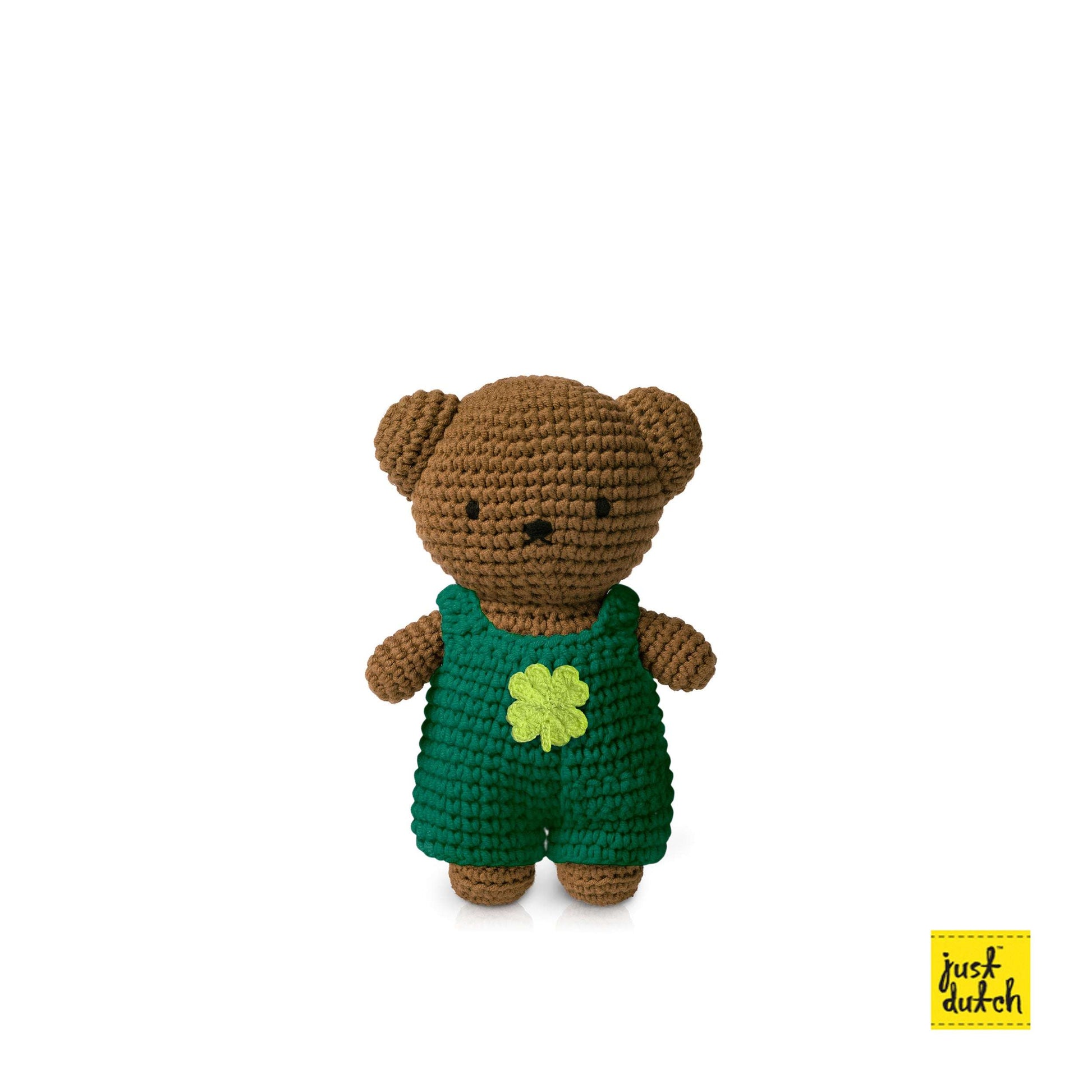 Just Dutch boris handmade en zijn groene clover overall