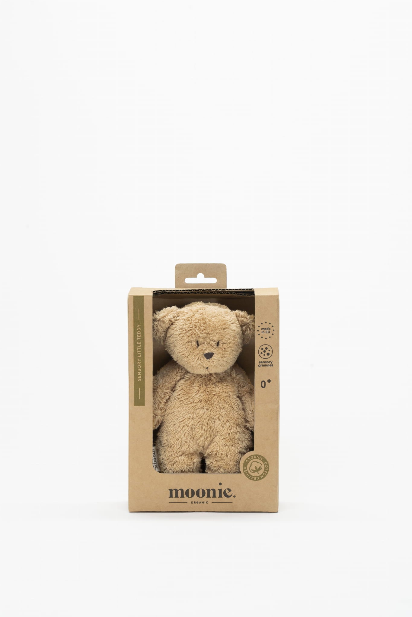 MOONIE SENSORY LITTLE TEDDY CAPPUCCINO 0+