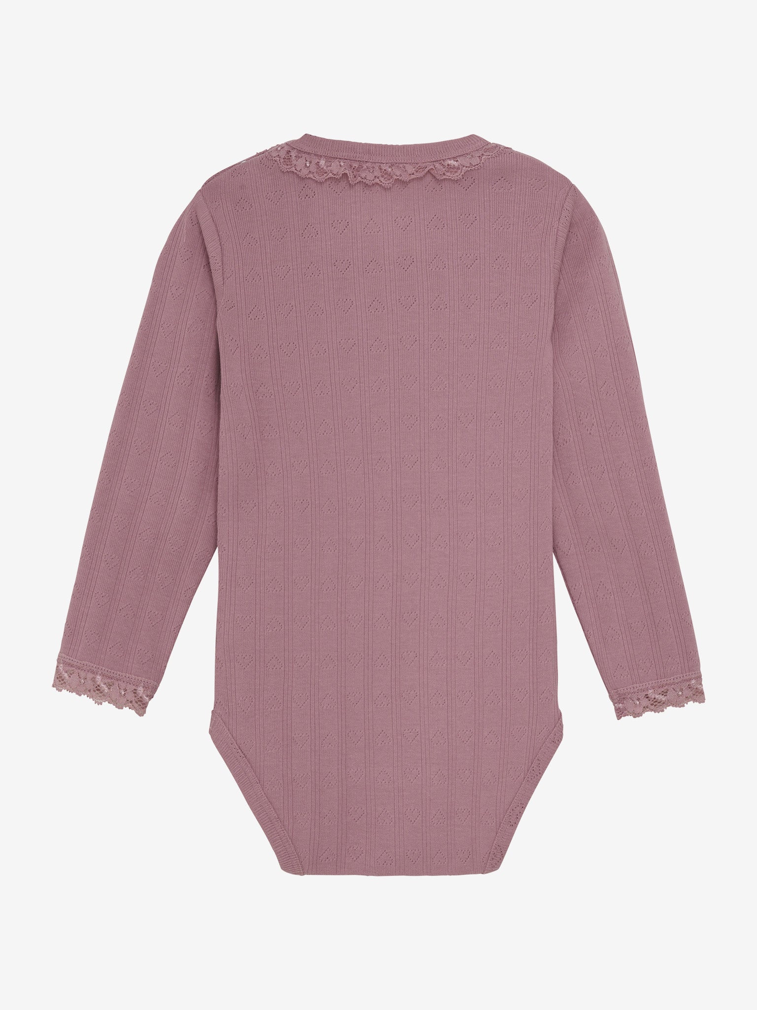 En Fant romper body lm Pointelle