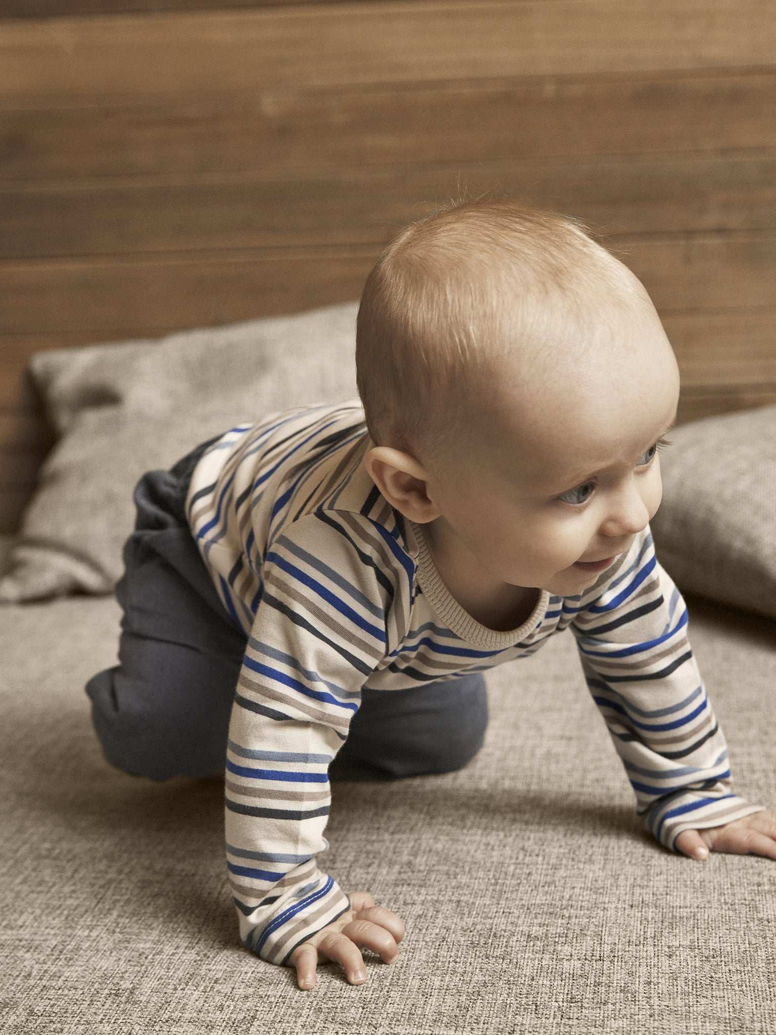 EnFant romper LM streep flintstone 68