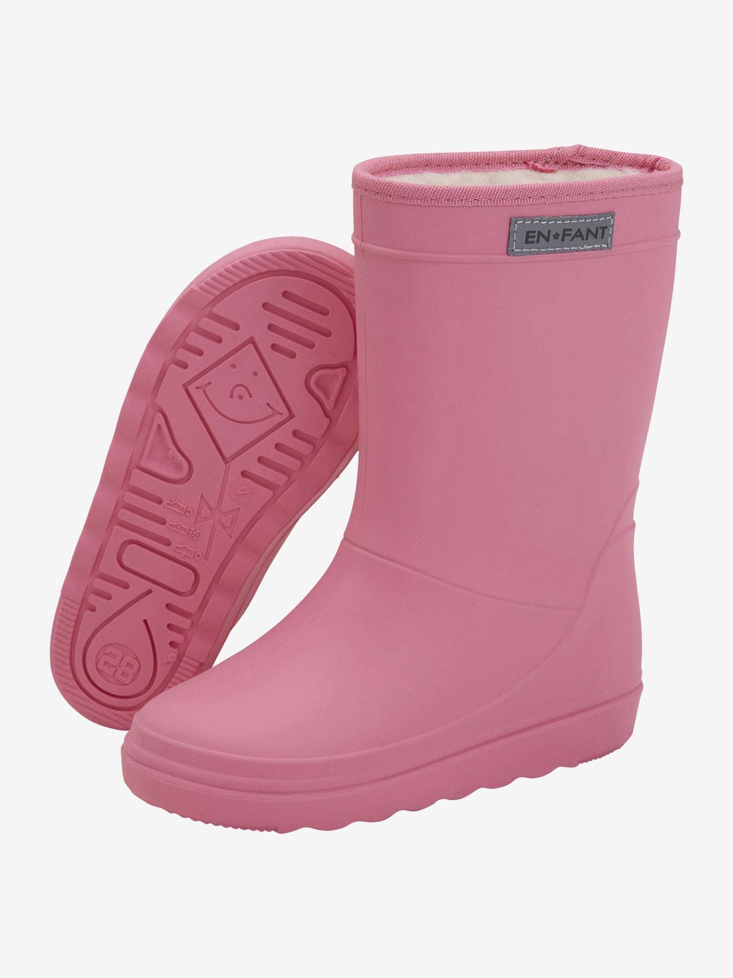 En Fant Thermolaarzen Solid confetti roze