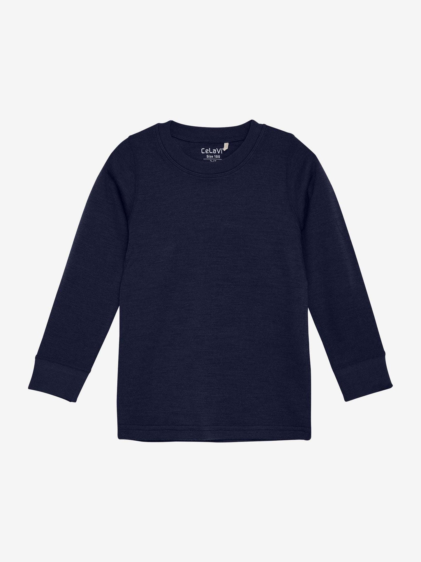 CeLaVi T-shirt LM blauw wol