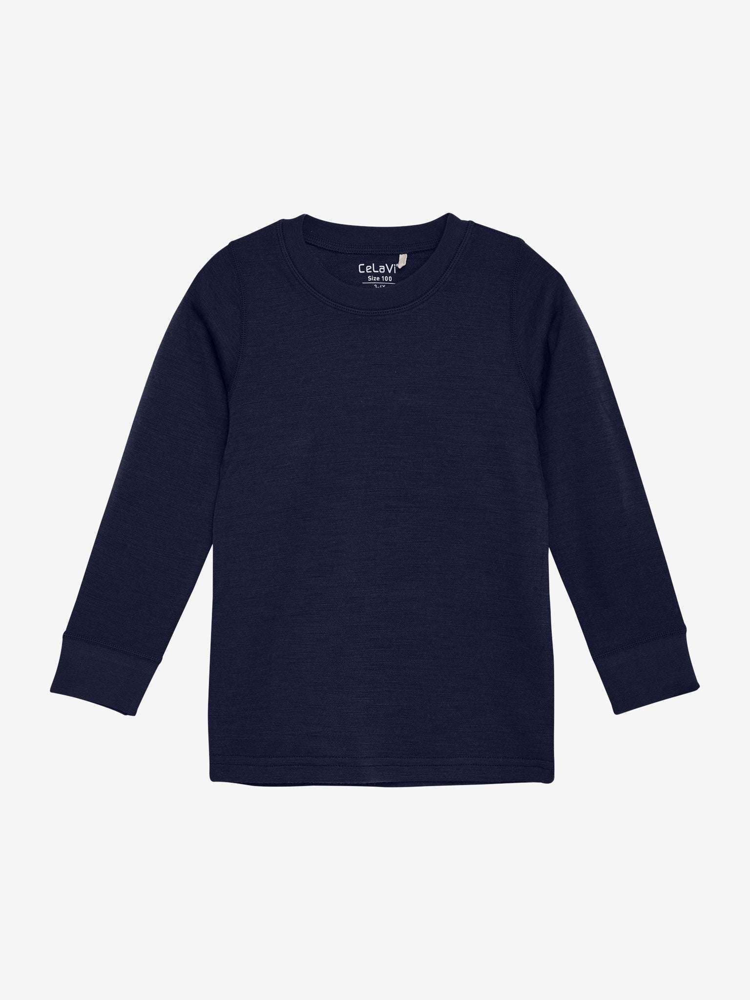 CeLaVi T-shirt LM blauw wol