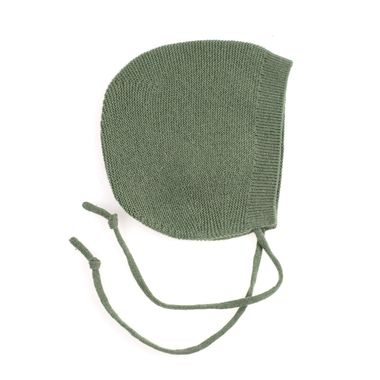 Lille Barn strikmuts Harper merinowol zacht groen 62/68