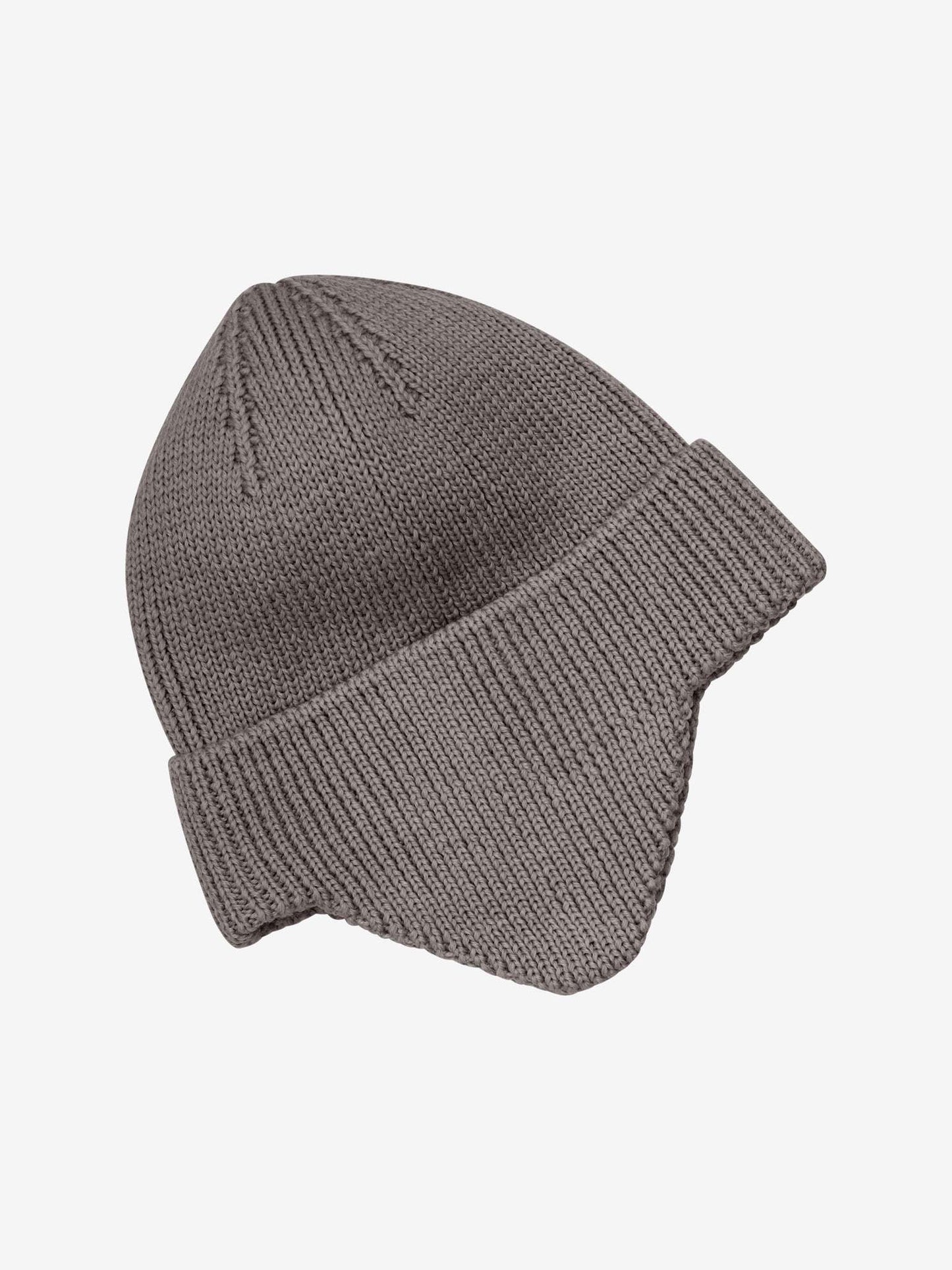 HUTTEliHUT muts Wol Windstop bruin