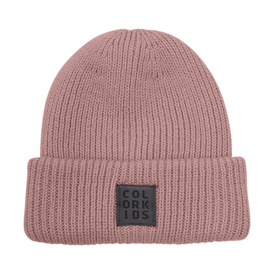 Color Kids muts beanie wol roze