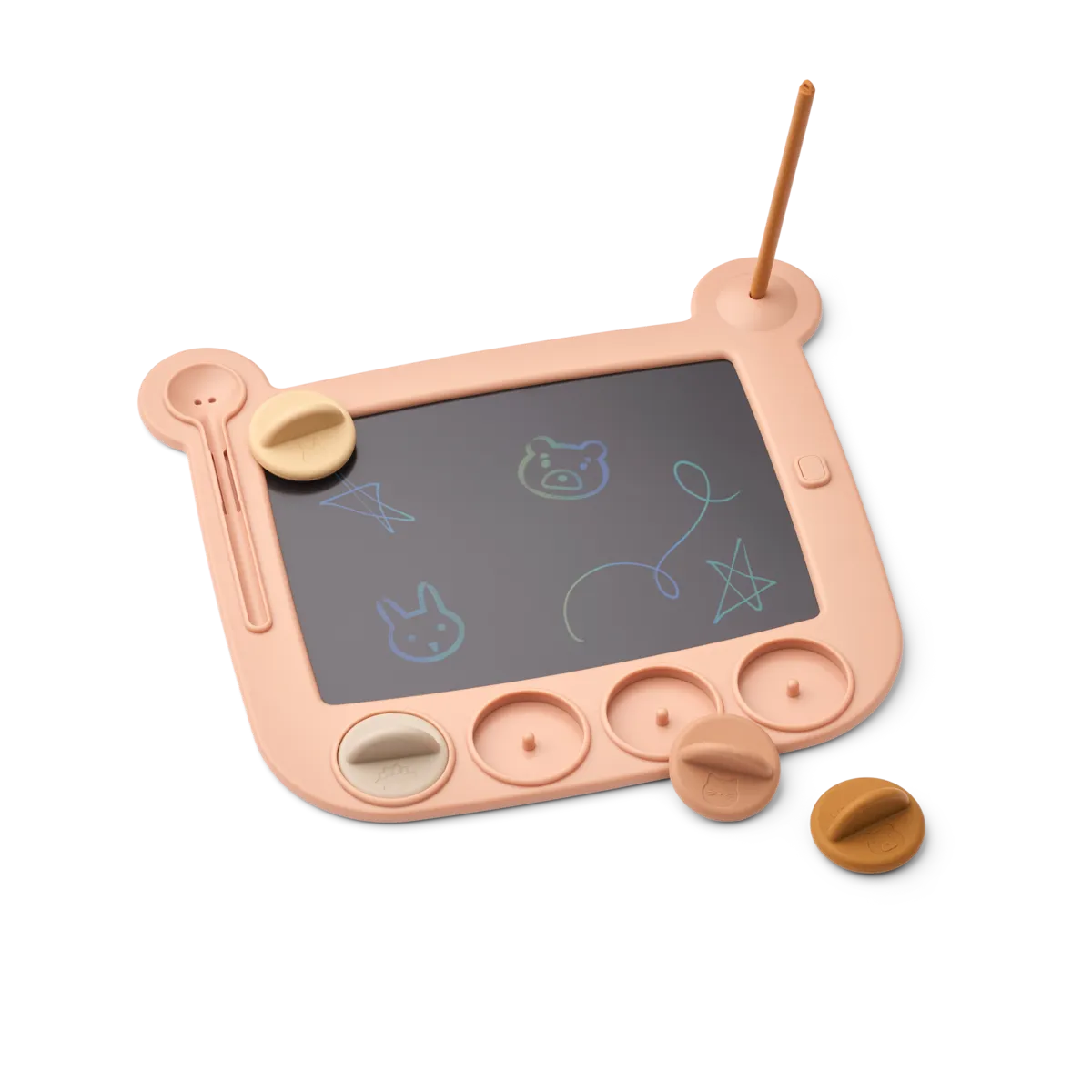 Liewood tekenbord Venzora pink 3+