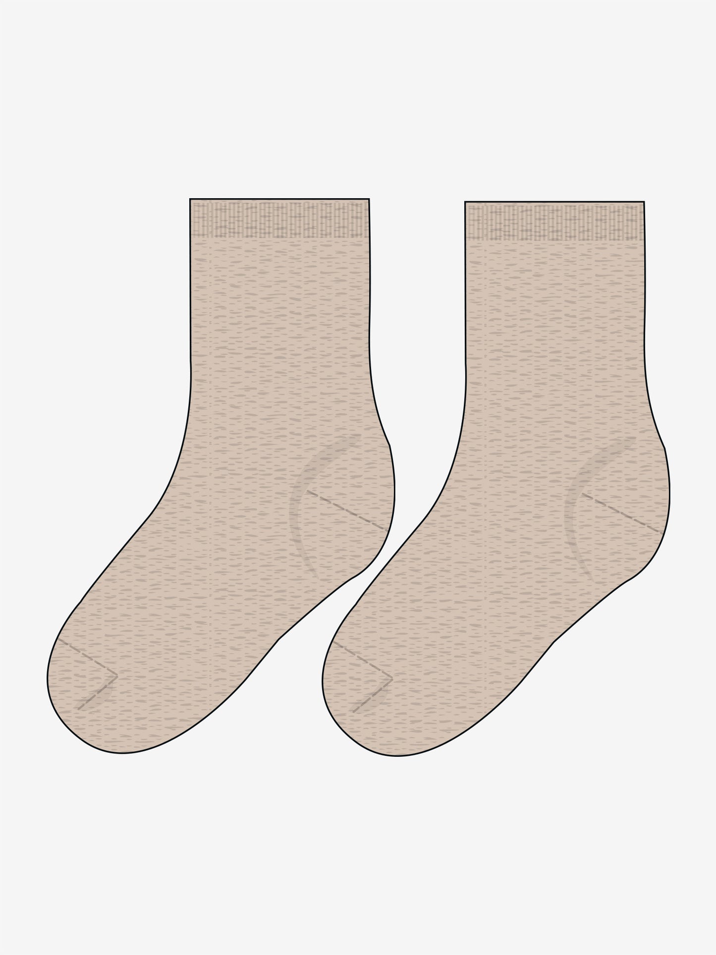 Minymo Babywollensokken set silver mink