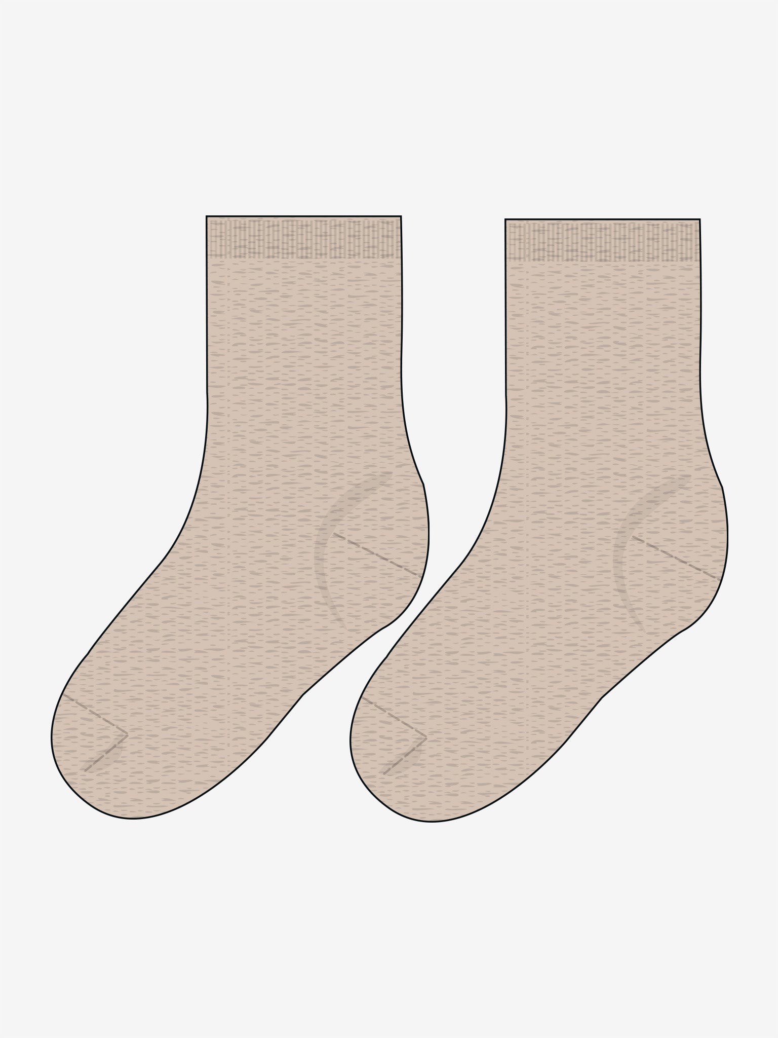 Minymo Babywollensokken set silver mink