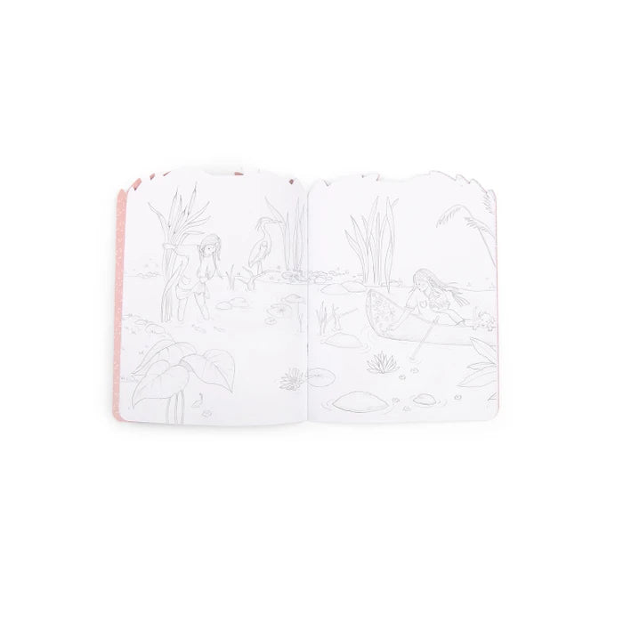 Moulin roty kleur en sticker boek les Rosalies 3+