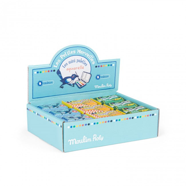 Moulin Roty mini aquarel paletten les petites merveilles 3+