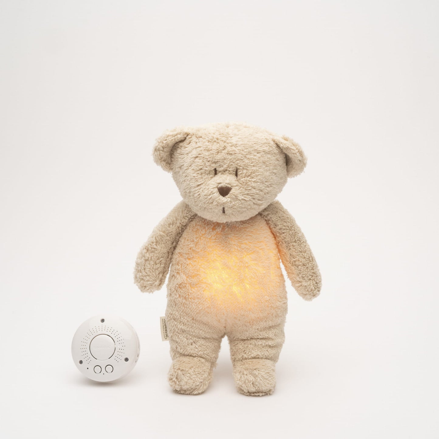 Moonie organic humming bear sand of grijs 0+