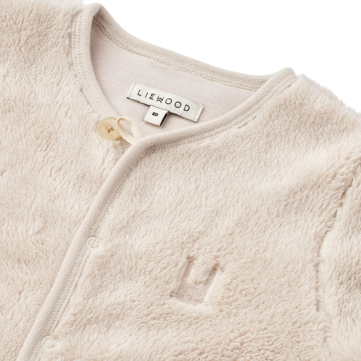 Liewood Bailey Baby Pile Jumpsuit Sandy maat 80