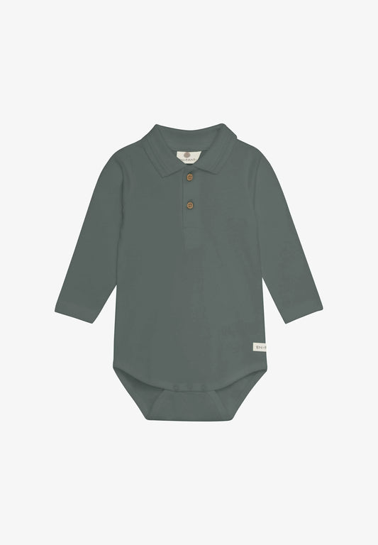 En Fant Body LS Polo groen