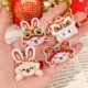 STA traditionele chinese haarclip bunny