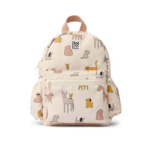 Liewood Andreas Backpack Cats and dogs sandy 2+