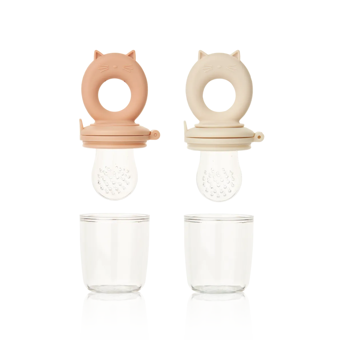 Liewood fruitspeen Miranda kattenvorm 2-pack +6 mnd