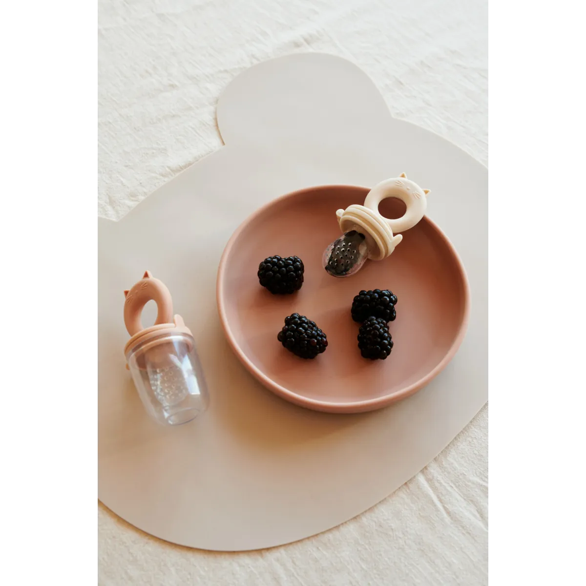 Liewood fruitspeen Miranda kattenvorm 2-pack +6 mnd