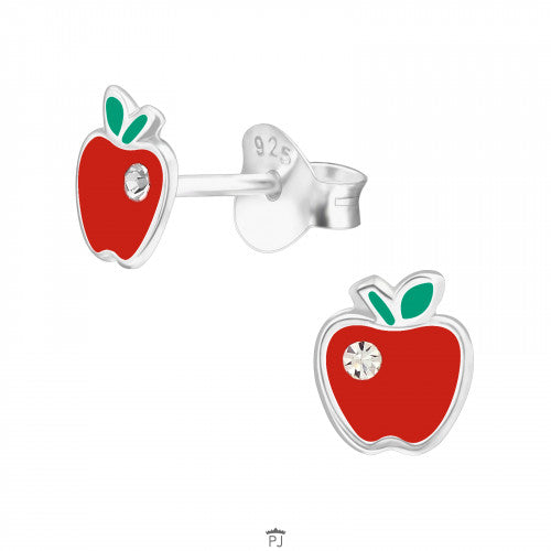 PJ oorbellen mini fruit zilver