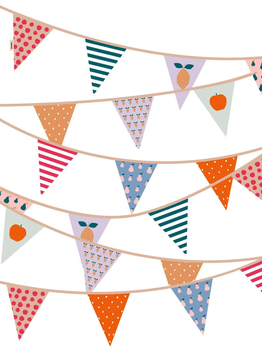 Party Fruit Flag Large